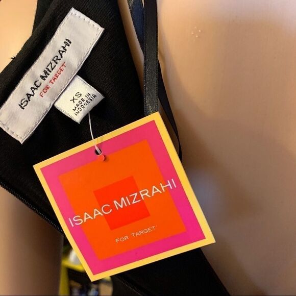 Isaac Mizrahi Target Box Pleat Black Jumper/Dress - Picture 2 of 8